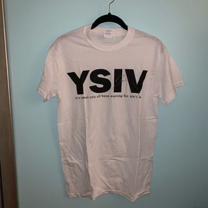 100% AUTHENTIC AUTOGRAPHED LOGIC T-SHIRT